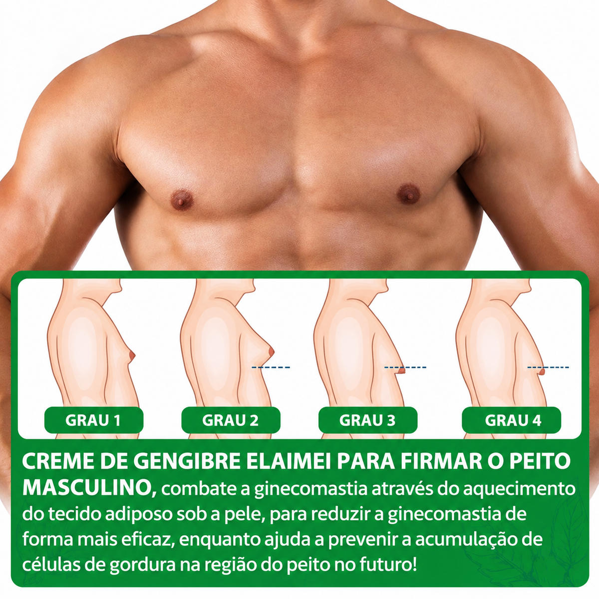 Creme para Ginecomastia