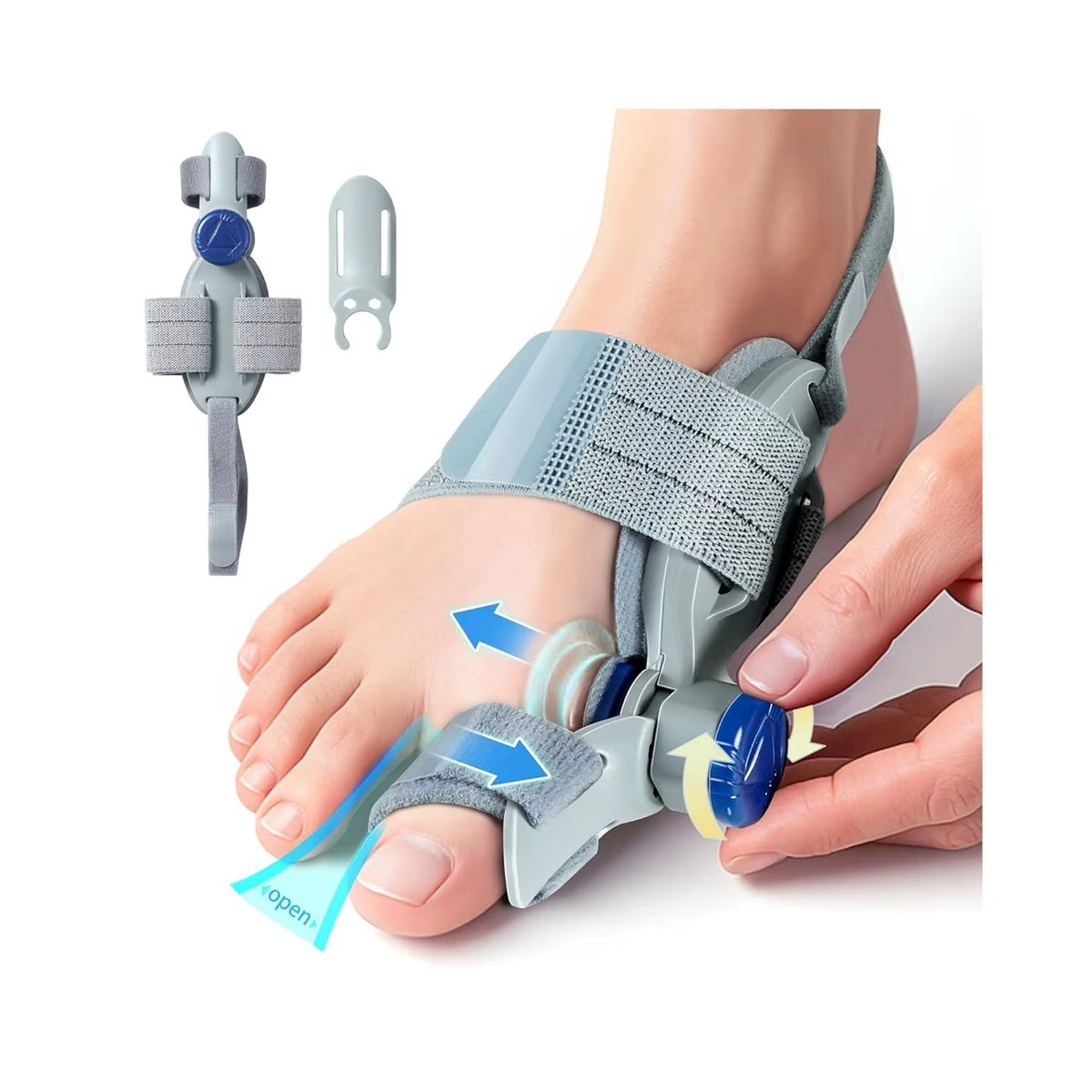 FixToe™- corretor ortopédico ajustável de joanete