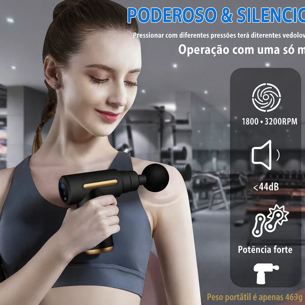 TitanPulse™ - Pistola Massageiador